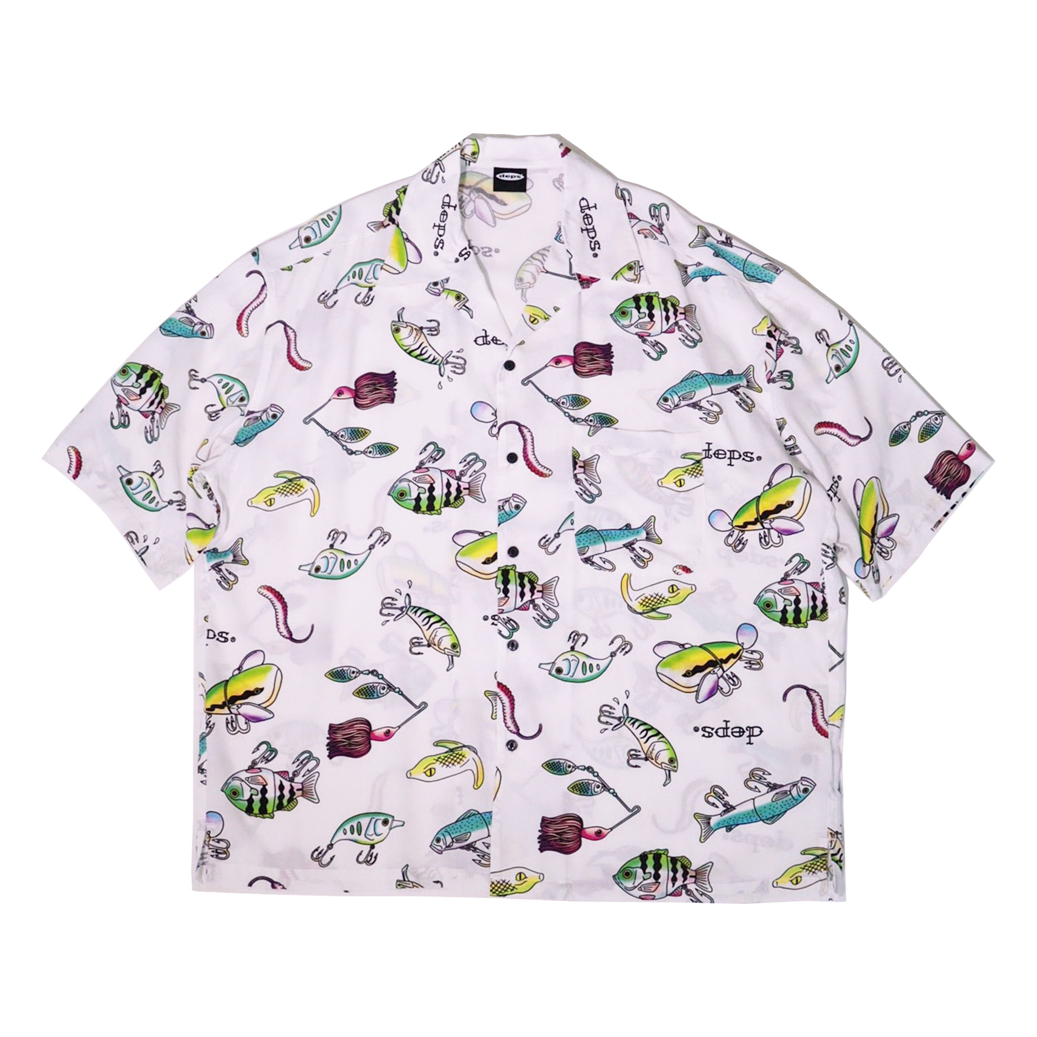 5. deps×Aloha RUG _All-over pattern_WHITE